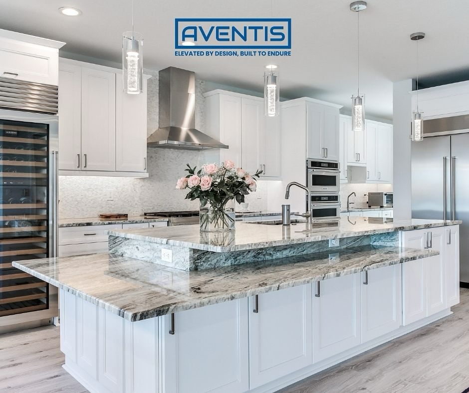 A centerpiece of craftsmanship — this bright, coastal kitchen blends timeless design with elevated functionality.
.
.
.
#AventisHomes #LuxuryKitchens #CoastalLiving #CustomHomes #PinellasCountyBuilders #DesignBuild #KitchenInspo #BuiltToEndure #FloridaLuxuryHomes