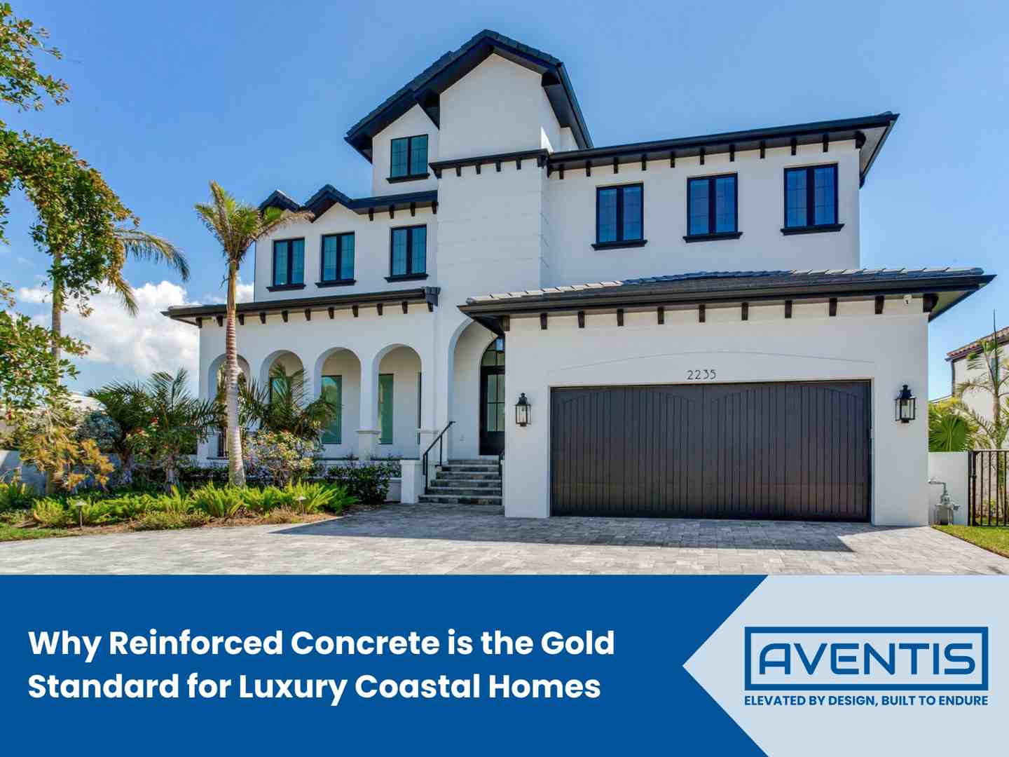 concrete construction house