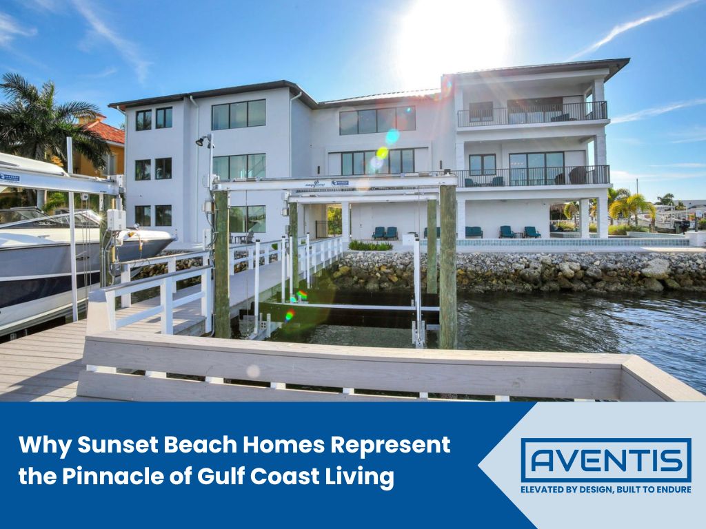 Sunset beach homes embody the essence of golf living, blending luxury, relaxation, and scenic views in a coastal setting.